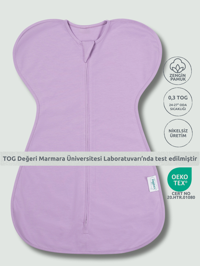 Kelebek Kundak Uyku Tulumu - 0,3 Tog - Leylak - 1