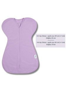 Kelebek Kundak Uyku Tulumu - 0,3 Tog - Leylak - 3