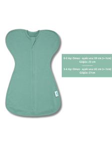 Kelebek Kundak Uyku Tulumu - 1 TOG - Mint - 3