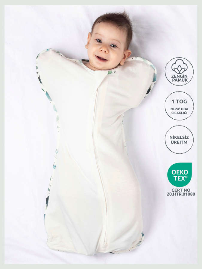 Kelebek Kundak Uyku Tulumu - Leaf - 1 Tog - 1