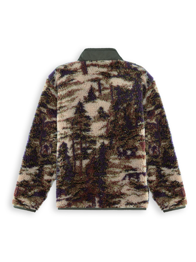 Khaki Boy Plush Coat - 4