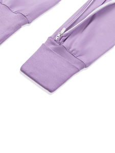 Kısa Kollu Yazlık Çocuk Uyku Tulumu 0,3 TOG Leylak - 3