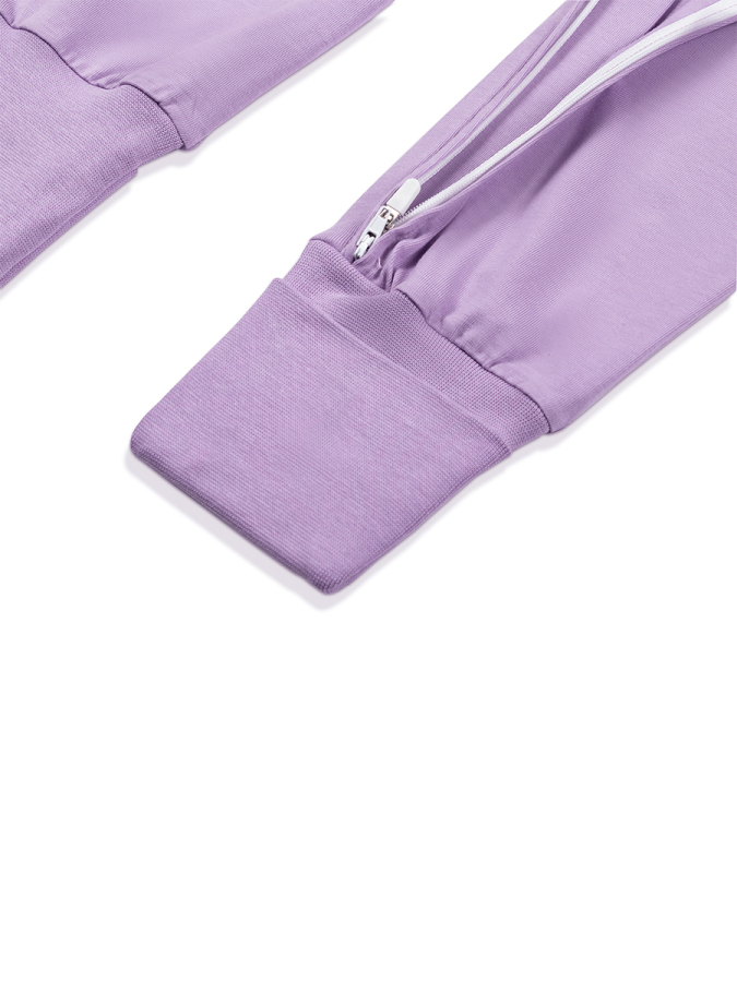 Kısa Kollu Yazlık Çocuk Uyku Tulumu 0,3 TOG Leylak - 3