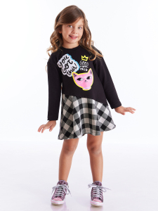 Kitten Girl Black Dress - MSHB&G