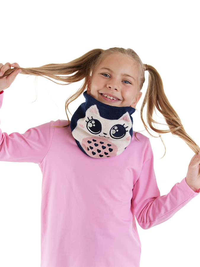 Kitten Girl Knit Snood - 1