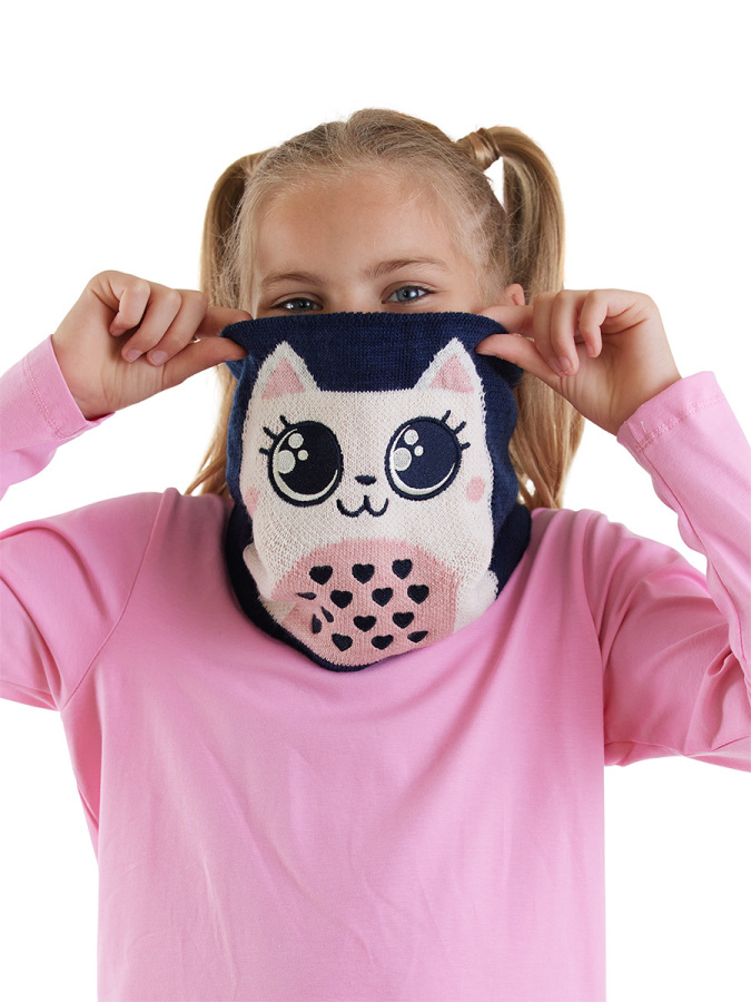 Kitten Girl Knit Snood - 2