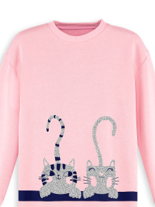 Kitties Girl Pink Tracksuit - 8