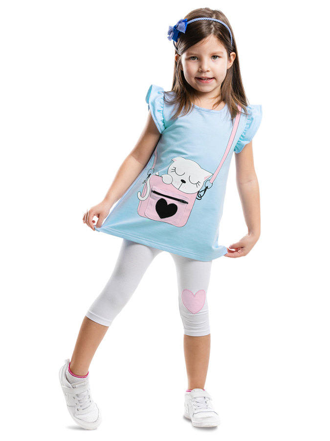 Kitty in Bag Tunic Set - 1