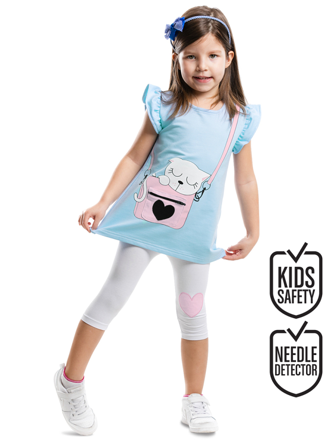 Kitty in Bag Tunic Set - 1