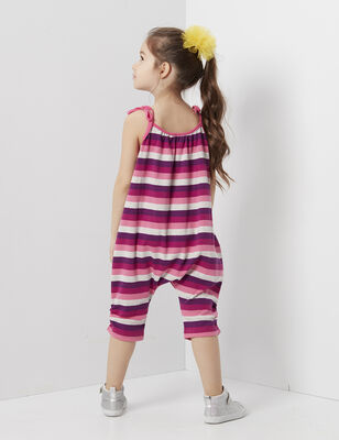 Kitty Striped Jumpsuit - 2