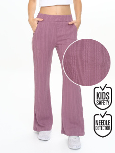 Kız Çocuk Boru Paça Gül Basic Eşofman Altı - Denokids