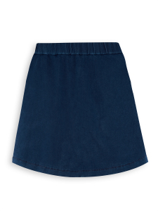 Kız Çocuk Midi Boy Denim Etek - 4