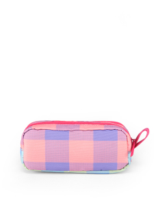 Kız Çocuk Pembe Benetton Yazılı Çift Gözlü Kalem Kutusu - 5