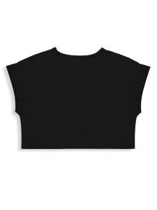 Kız Çocuk Renkli Takım Baskılı Crop Top & Varak Tayt İlkbahar Yaz 5-10 Yaş - 6