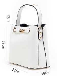 Klasik Tokalı Omuz Çantası - 2