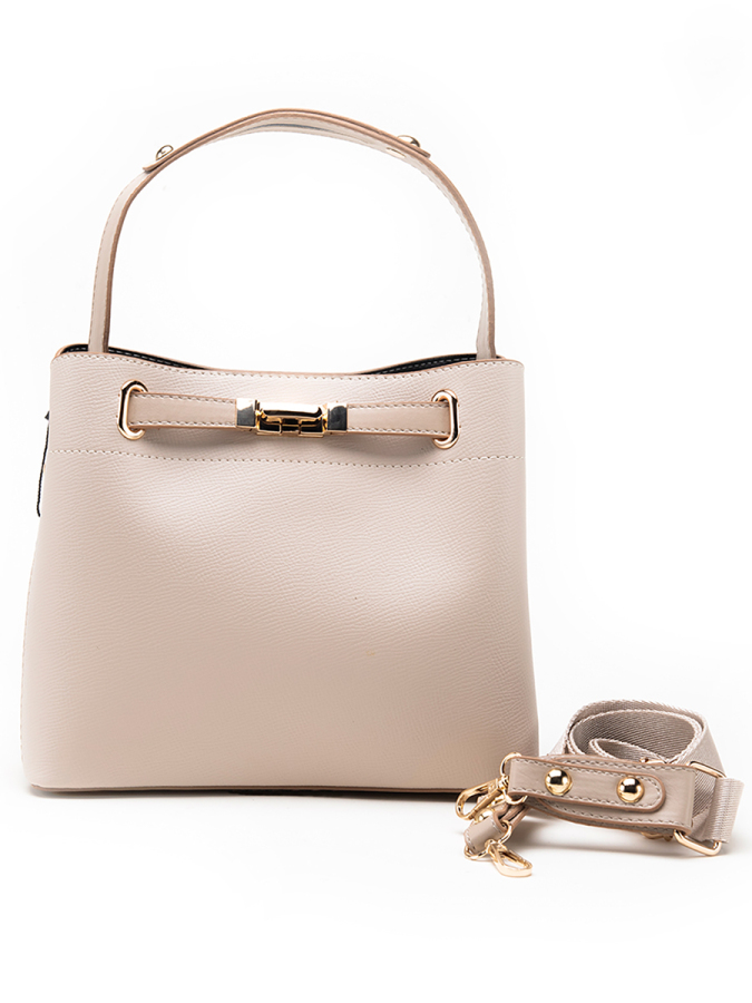 Klasik Tokalı Omuz Çantası - 8