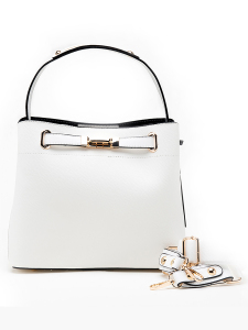 Klasik Tokalı Omuz Çantası - 3