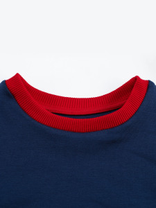 Kolları Sarkan Kız Çocuk Sweatshirt Tayt Takım - 6