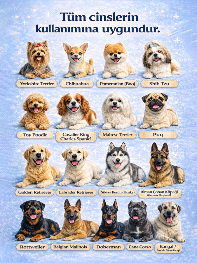 Köpek Multivit – Yavru, Yetişkin, Hamile & Yaşlı Köpekler İçin Multivitamin & Aminoasit Takviyesi 90 Tablet - 5