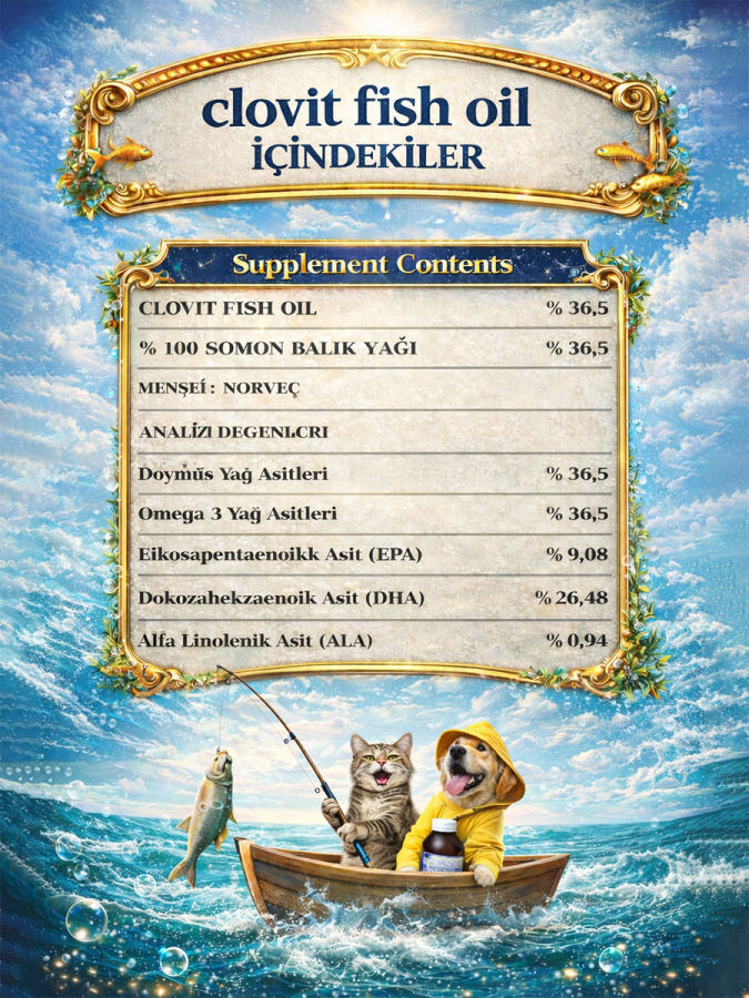 Köpek Somon Balık Yağı 200 ml – Omega 3 & 6 EPA DHA İçeren Takviye - 2