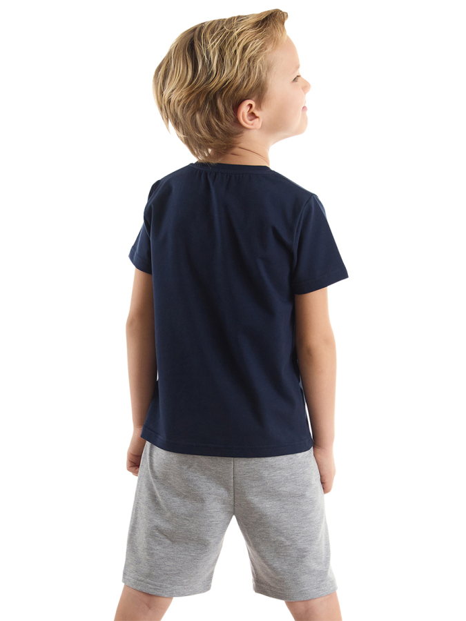 Korkusuz Erkek Çocuk T-shirt Şort Takım - 2