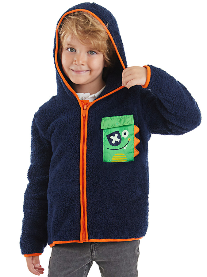 Korsan Dino Erkek Çocuk Sweatshirt - 1