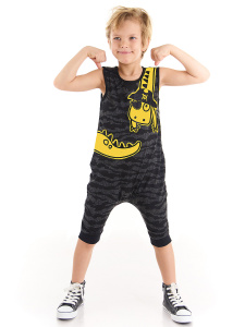 Dino Camo Boy Overall - Denokids