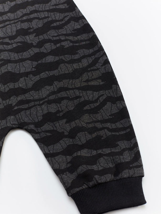Korsan Dinozor Erkek Çocuk Kamuflaj Tulum - 6