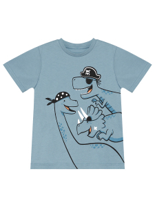 Korsan Dinolar Erkek Çocuk Yazlık T-shirt Şort Takım - 6