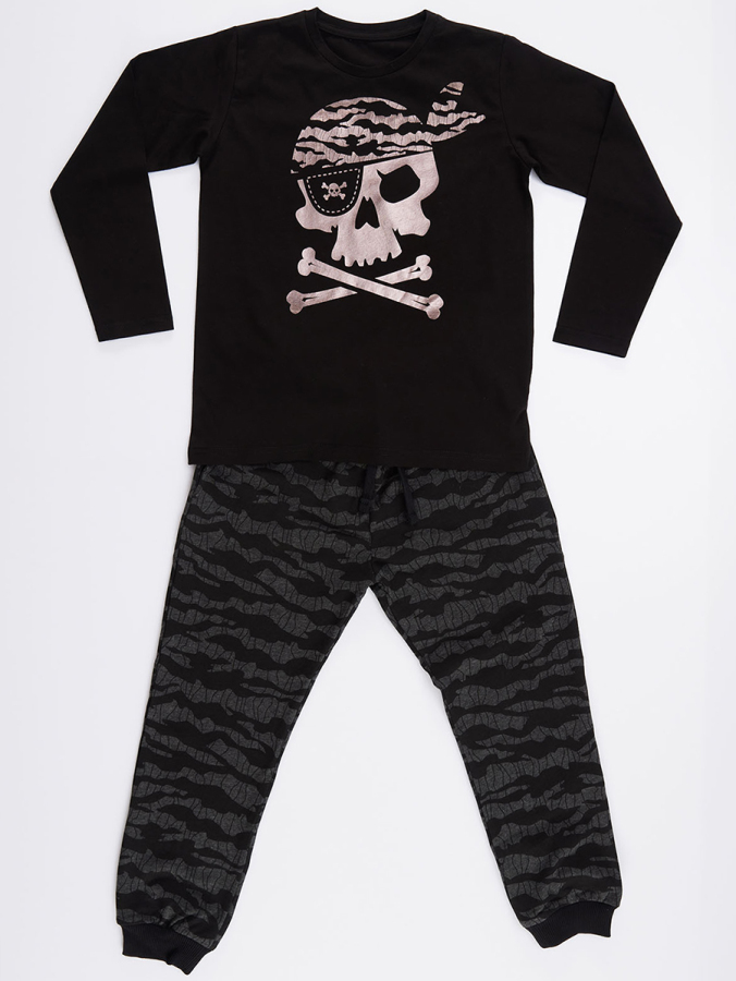 Korsan Kurukafa Erkek Çocuk T-shirt Pantolon Takım - 3