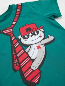 Kravat Koala Erkek Çocuk T-shirt Şort Takım - 4