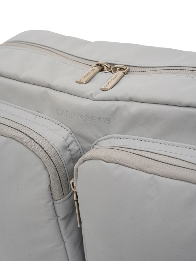 Krem DuoPack Çok Gözlü Anne Bebek Çantası - 8