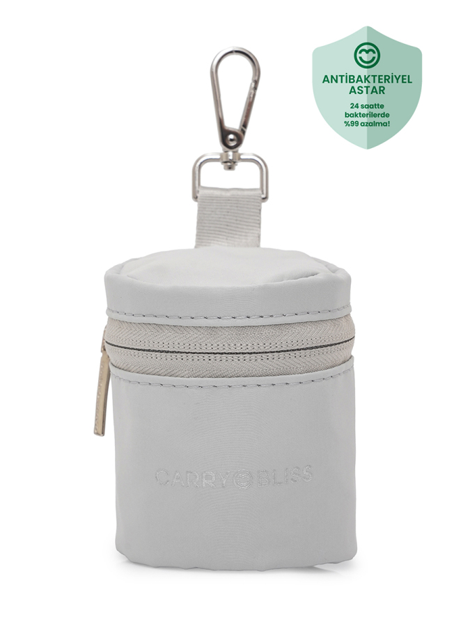 Krem PaciPal Astarlı Emzik Saklama Çantası - 1