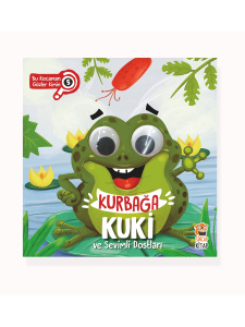 Kurbağa Kuki-Sevimli Dostlar-Kocaman Gözler 5 - Sincap Kitap