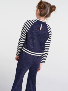 Lacivert Çizgili Eşofman Takım - 3