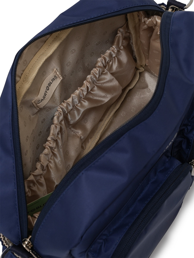 Lacivert DuoPack Çok Gözlü Anne Bebek Çantası - 6