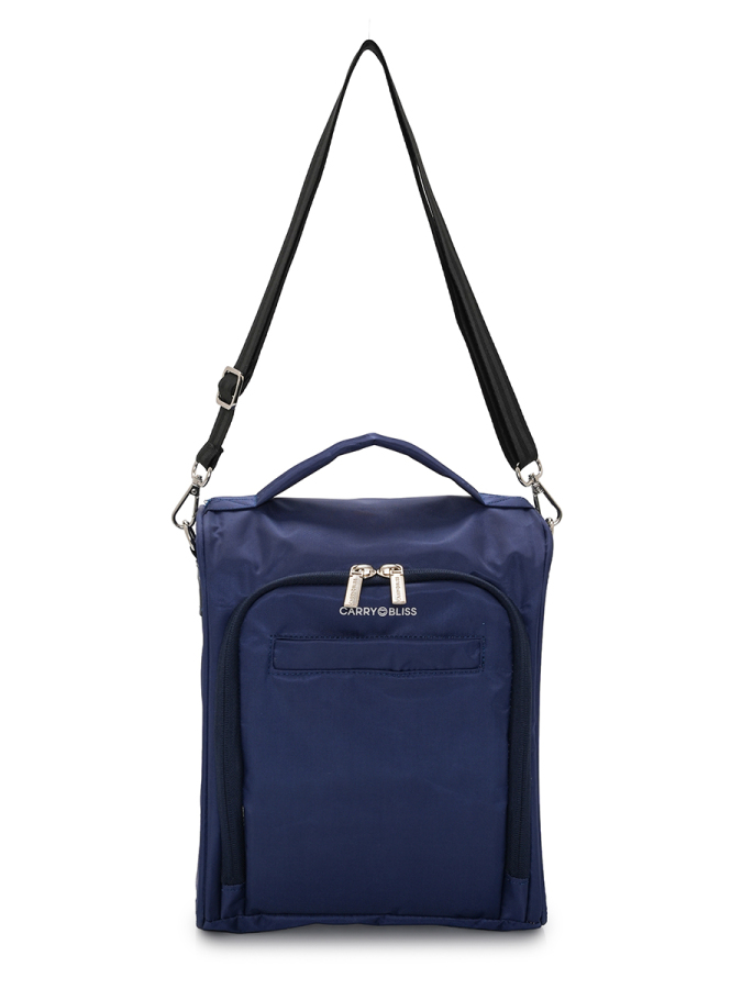 Lacivert SnapPack Fonksiyonlu Çapraz Anne Çantası - 4