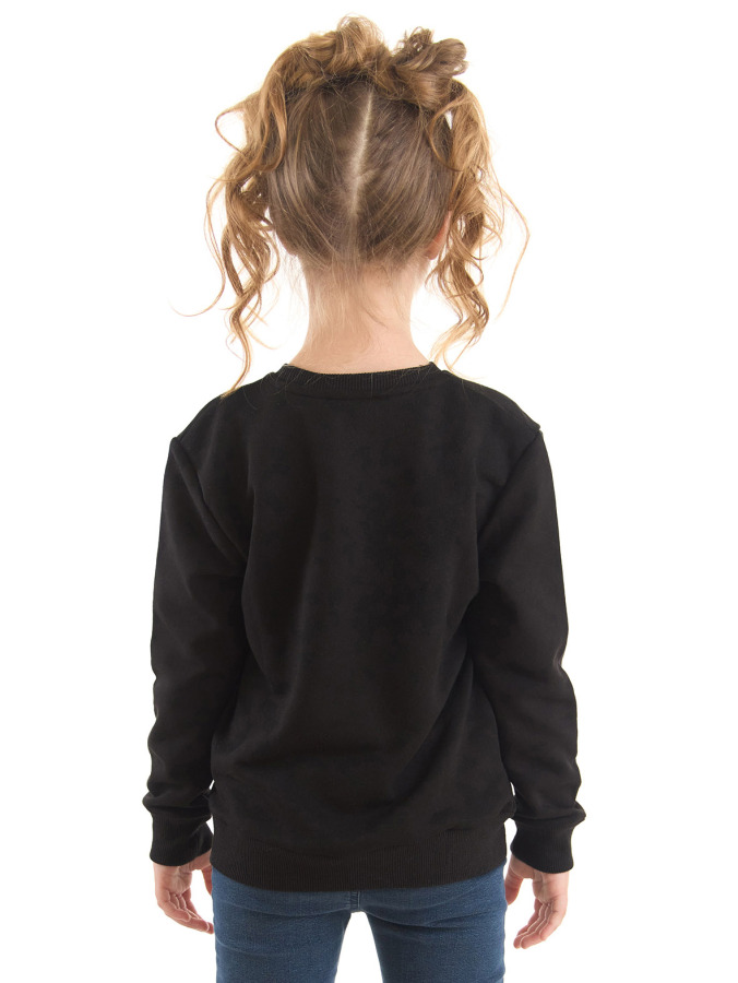 Ladybug Girl Black Sweatshirt - 4