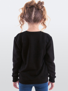 Ladybug Girl Black Sweatshirt - 2
