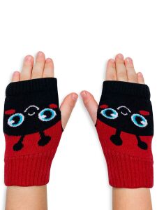 Ladybug Girl Knit Glove - Denokids