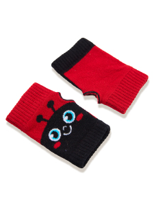 Ladybug Girl Knit Glove - 4