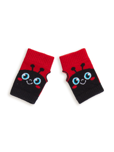 Ladybug Girl Knit Glove - 2