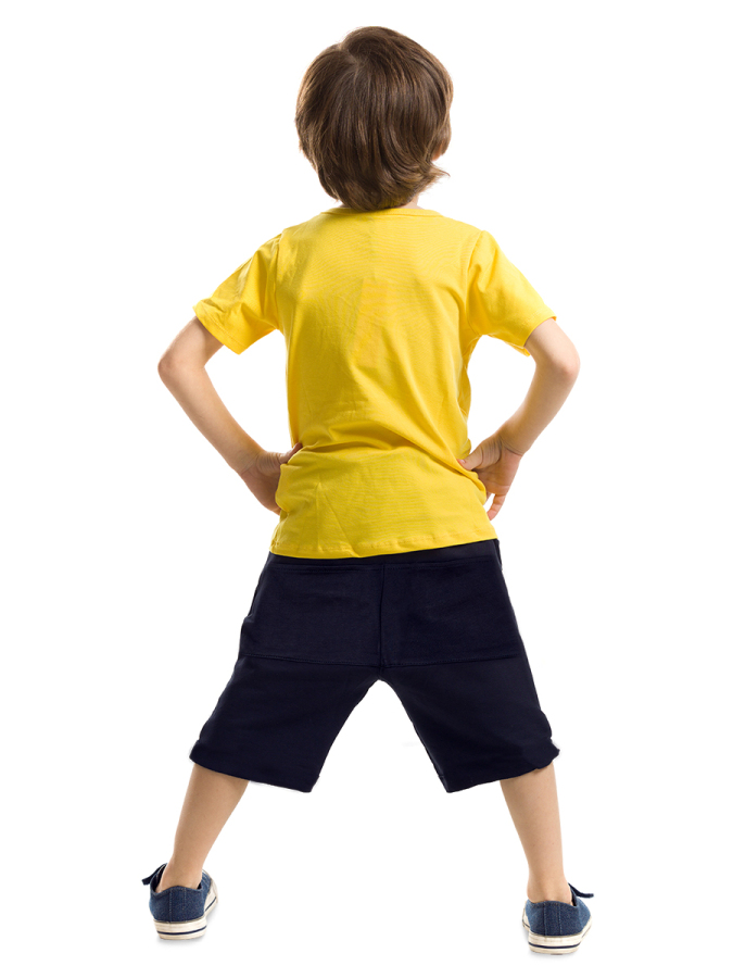 Lake Monster Erkek Çocuk T-shirt Şort Takım - 2