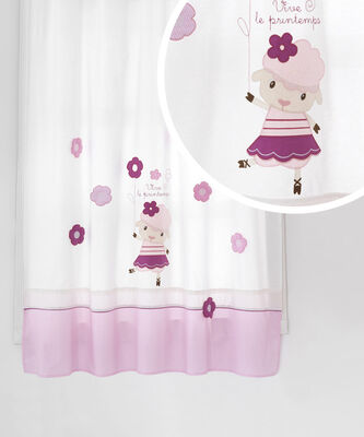 Lamb Fabric Curtain - 1