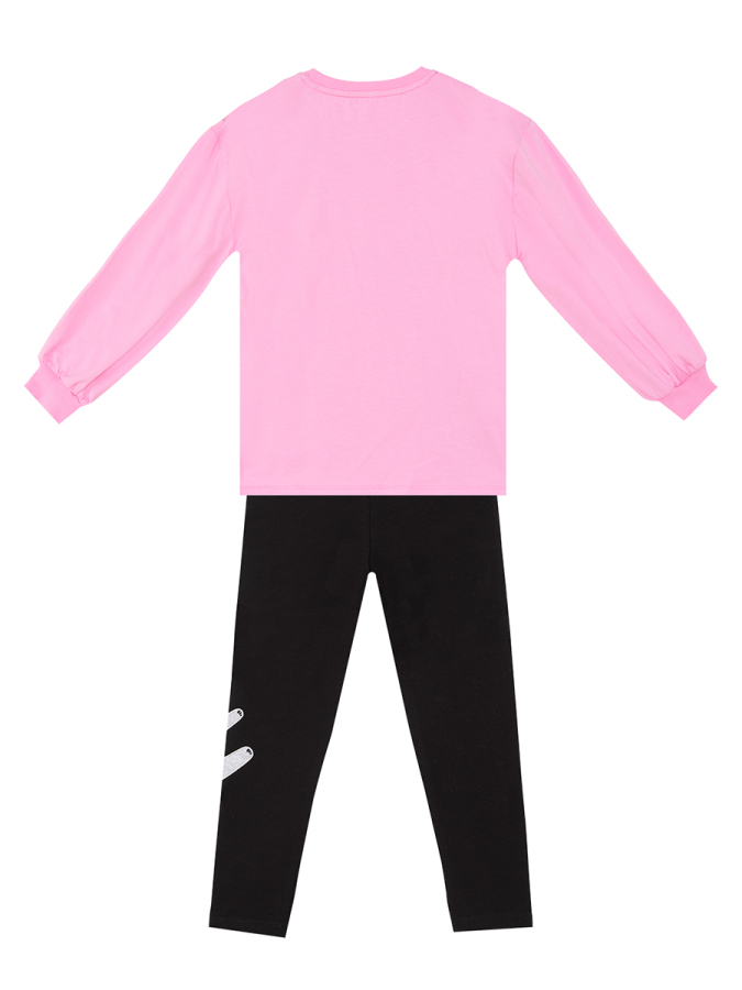 Leo Kız Çocuk Tayt T-Shirt Takım - 5