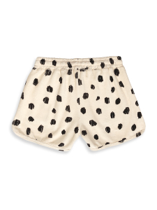 Kız Çocuk Takım Leopar Havlu Kumaş T-shirt Şort Takım Yazlık 4-9 Yaş - 10