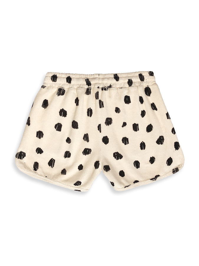 Kız Çocuk Takım Leopar Havlu Kumaş T-shirt Şort Takım Yazlık 4-9 Yaş - 10