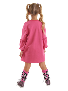 Leopard Zebra Girl Pink Dress - MSHB&G