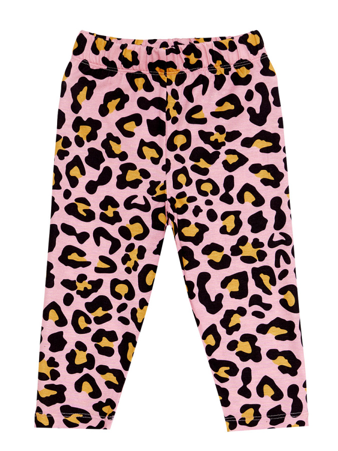 Leo&Zebra Girl T-shirt&Leggings Set - 6