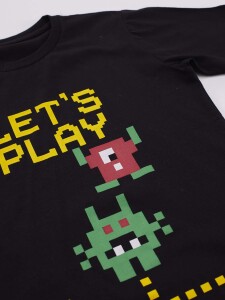 Lets Erkek Çocuk T-shirt Kapri Şort Takım - 5